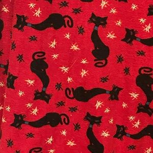 TC Lularoe black cat leggings